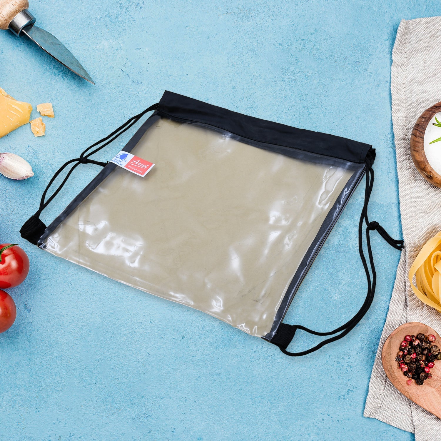 7740 MULTIPURPOSE PLASTIC WATERPROOF POUCH BAG, TRANSPARENT STADIUM BAG CLEAR STRING BAG FOR GYM CONCERT TRAVEL BEACH SWIMMING SPORT 7740 MULTIPURPOSE PLASTIC WATERPROOF POUCH BAG, TRANSPARENT STADIUM BAG CLEAR STRING BAG FOR GYM CONCERT TRAVEL BEACH SWIMMING SPORT